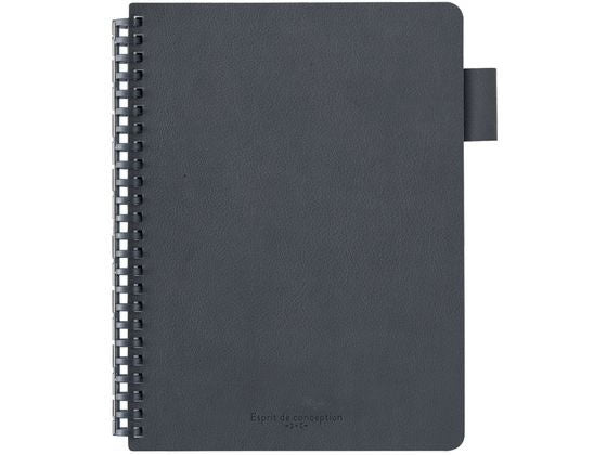 リヒトラブ_オープンリングノート（ゴウヒ）グレー N-2993-27 /4903419341305（10セット）