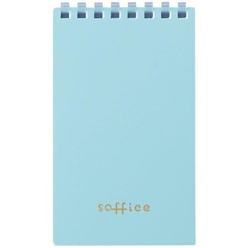 リヒトラブ_ソフィーチェノートメモサイズブルー N-3100-8 /4903419356415