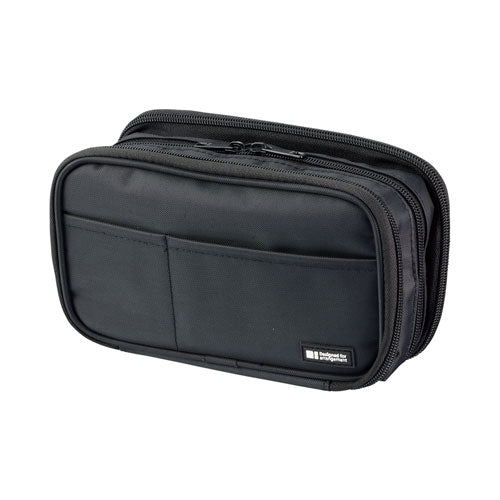 リヒトラブ_ペンケーストリプルＪブラツク A-7556-124 /4903419832544（10セット）