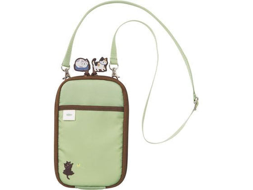 リヒトラブ_にゃんシーン ショルダーポーチピスタチオグリーン A-2225-7 /4903419847418（10セット）