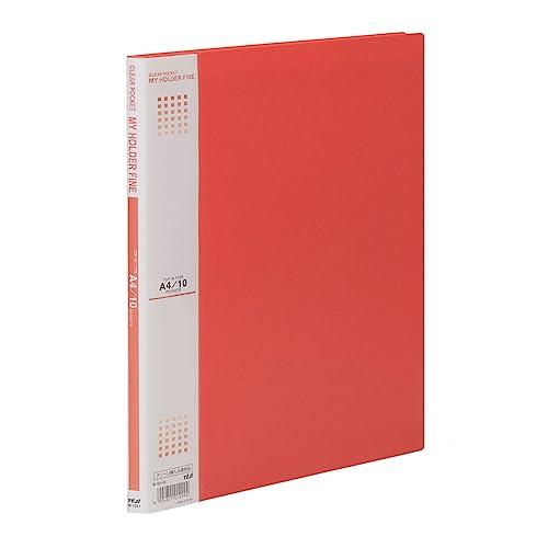 テージー マイホルダー ファイン M1041赤 テージー 4904611012994（10セット）