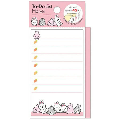 MindWave マインドウェイブ 付箋紙　Ｔｏ－Ｄｏ　リストマーカー　３８７４３　うさぎ（10セット）
