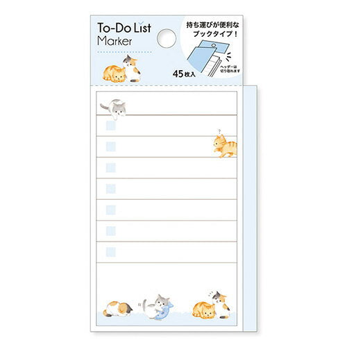 MindWave マインドウェイブ Ｔｏ－Ｄｏリストマーカー　５７８９５　ネコ（10セット）