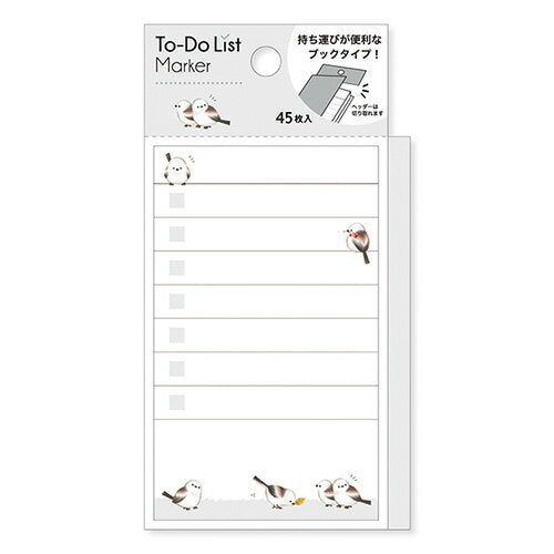 MindWave マインドウェイブ Ｔｏ－Ｄｏリストマーカー　５７８９８　シマエナガ（10セット）