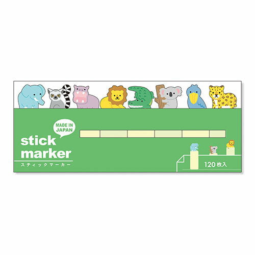 MindWave マインドウェイブ スティックマーカー　５７９４３　どうぶつ（10セット）