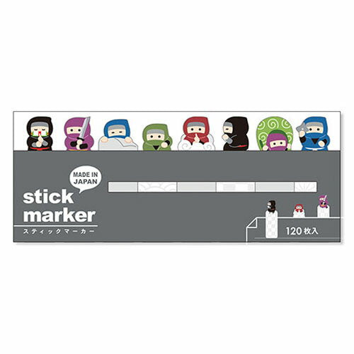 MindWave マインドウェイブ スティックマーカー　５８００１　忍者（10セット）