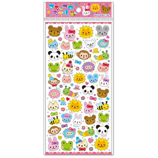 MindWave マインドウェイブ マシュマロシール　Ａｎｉｍａｌ　Ｌａｎｄ（10セット）