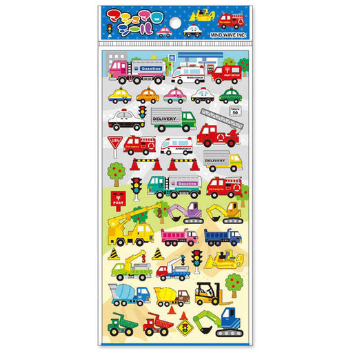 MindWave マインドウェイブ マシュマロシール　７０１４１　ＷＯＲＫＩＮＧ　ＣＡＲ　ＰＡＲＡＤＥ（10セット）