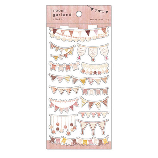 MindWave マインドウェイブ ルームガーランドステッカー　８１１１６　ｓｍｏｋｙ　ｐｉｎｋ（10セット）