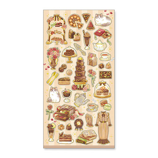 MindWave マインドウェイブ シュピネ シール 81165 クラシカルチョコ（10セット）