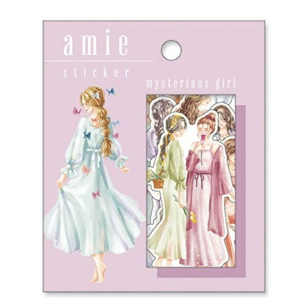 MindWave マインドウェイブ アミ　ステッカー　８１３７３　ｍｙｓｔｅｒｉｏｕｓ　ｇｉｒｌ（10セット）