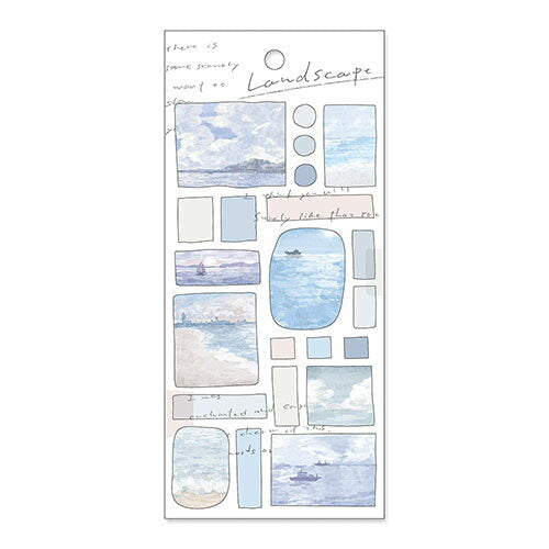 MindWave マインドウェイブ ランドスケープステッカー 81443 アサナギ（10セット）