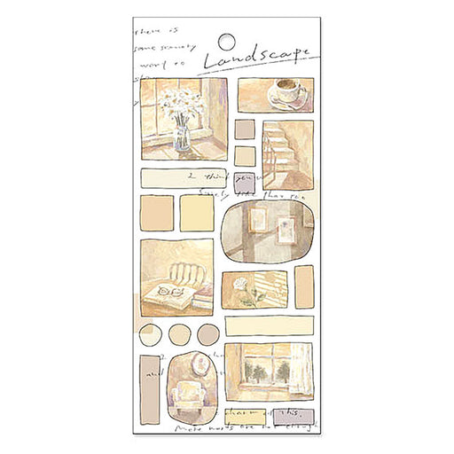 MindWave マインドウェイブ ランドスケープステッカー 81445 タソガレ（10セット）