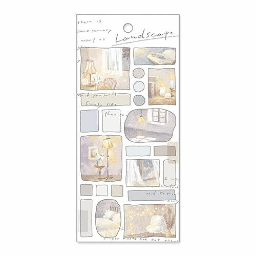 MindWave マインドウェイブ ランドスケープステッカー 81447 ヨフケ（10セット）