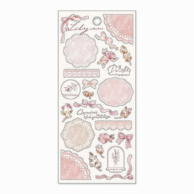 MindWave マインドウェイブ マインド リリーステッカー 81496（10セット）