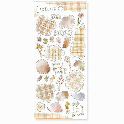 MindWave マインドウェイブ マインド カローステッカー 81575ブラウン（10セット）