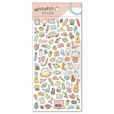 MindWave マインドウェイブ ウーピーステッカー　８１５９６　ぴんく（10セット）