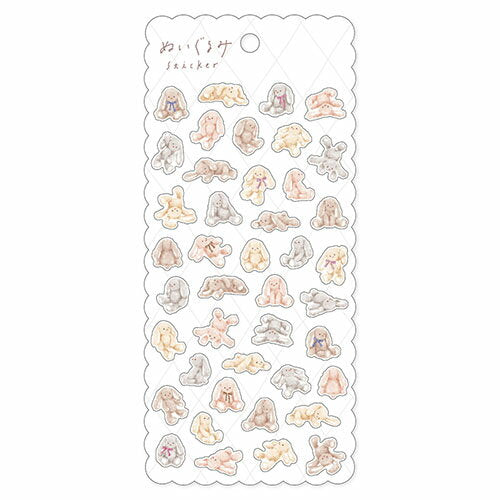 MindWave マインドウェイブ ぬいぐるみステッカー　８１６０１　ｕｓａｇｉ（10セット）