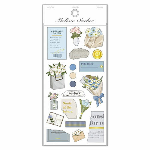 MindWave マインドウェイブ メローステッカー　８１６１４　ｆｌｏｗｅｒ（10セット）