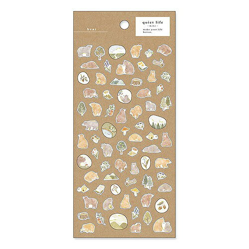 MindWave マインドウェイブ クワイエットライフミニステッカー 81625（10セット）