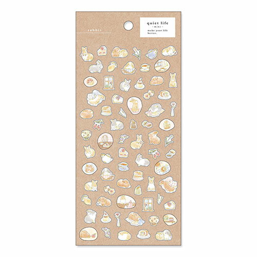 MindWave マインドウェイブ クワイエットライフミニステッカー 81626（10セット）