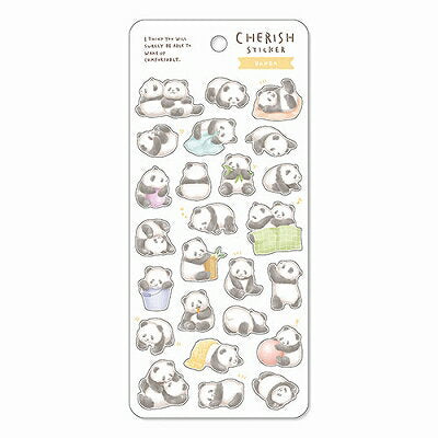 MindWave マインドウェイブ チェリッシュステッカー　８１７２７　パンダ（10セット）