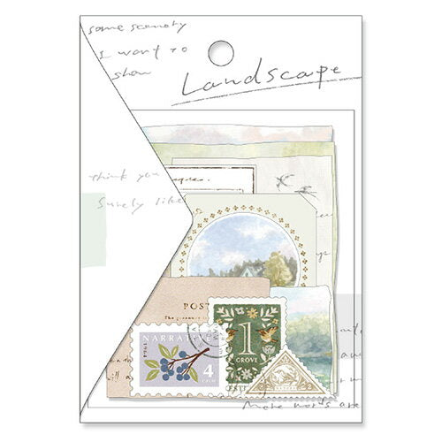 MindWave マインドウェイブ ランドスケープステッカーフレーク 81774（10セット）