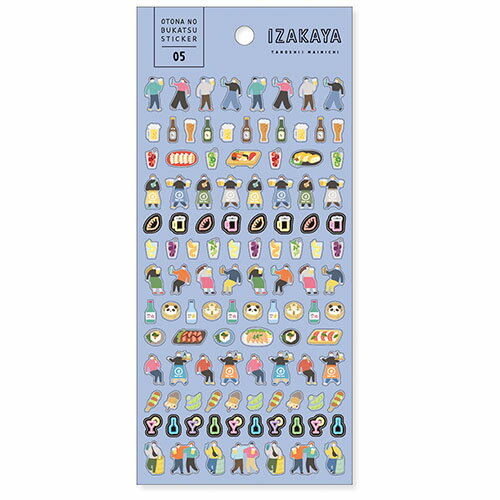 MindWave マインドウェイブ マインド オトナノブカツステッカー 81784（10セット）