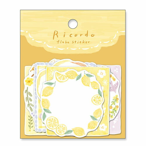 MindWave マインドウェイブ リコルドフレークステッカー　８１８０９　ｙｅｌｌｏｗ（10セット）