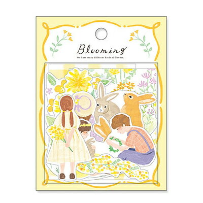 MindWave マインドウェイブ ブルーミングステッカー　８１８３４　ｙｅｌｌｏｗ（10セット）