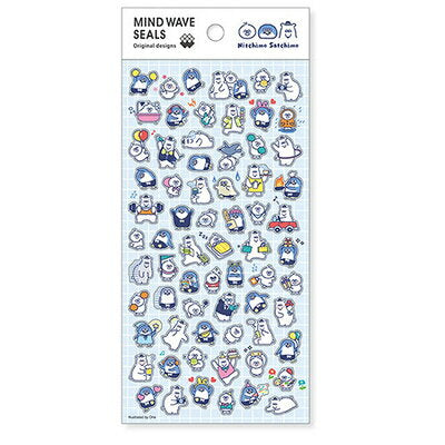 MindWave マインドウェイブ ＭＷシール　８１８８７　ニッチモサッチモ（10セット）