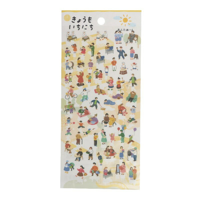 MindWave マインドウェイブ マインド きょうもいちにちステッカー 81935（10セット）