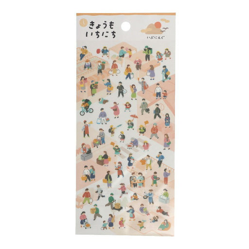 MindWave マインドウェイブ マインド きょうもいちにちステッカー 81936（10セット）