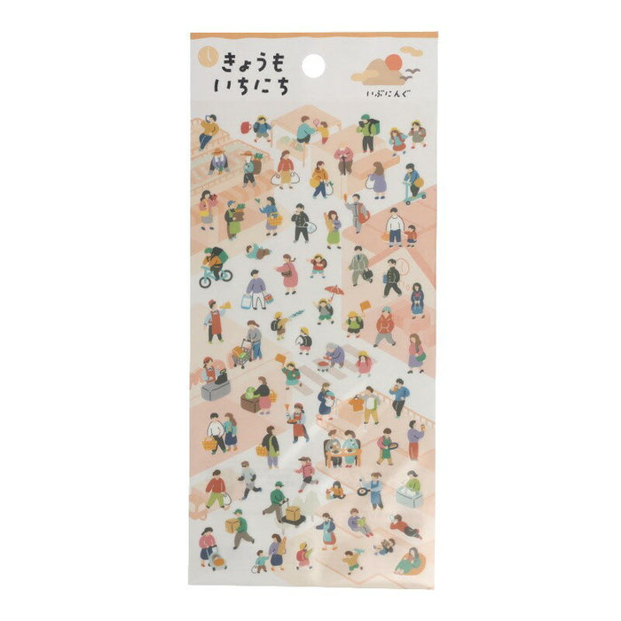 MindWave マインドウェイブ マインド きょうもいちにちステッカー 81936（10セット）