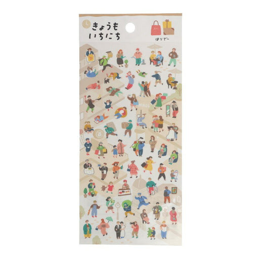 MindWave マインドウェイブ マインド きょうもいちにちステッカー 81938（10セット）