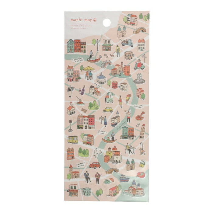 MindWave マインドウェイブ マインド マチマップステッカー 81941（10セット）