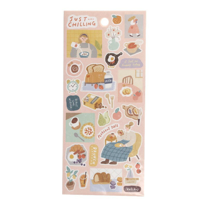 MindWave マインドウェイブ マインド ジャストチリングステッカー 81948（10セット）