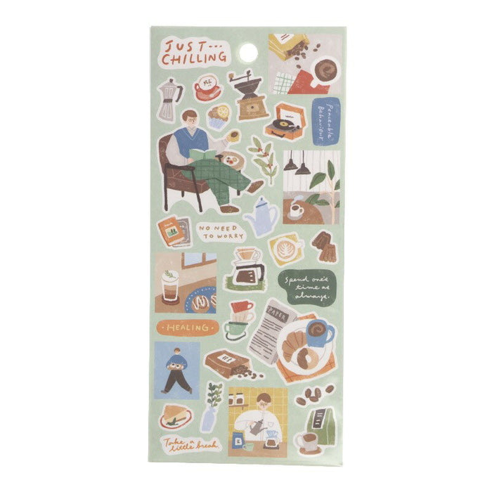 MindWave マインドウェイブ マインド ジャストチリングステッカー 81950（10セット）