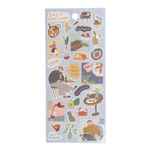 MindWave マインドウェイブ マインド ジャストチリングステッカー 81952（10セット）