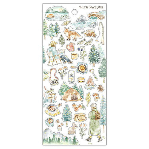 MindWave マインドウェイブ マインド ウィズネイチャーステッカー 81958（10セット）