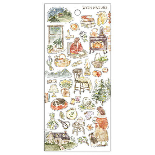 MindWave マインドウェイブ マインド ウィズネイチャーステッカー 81959（10セット）