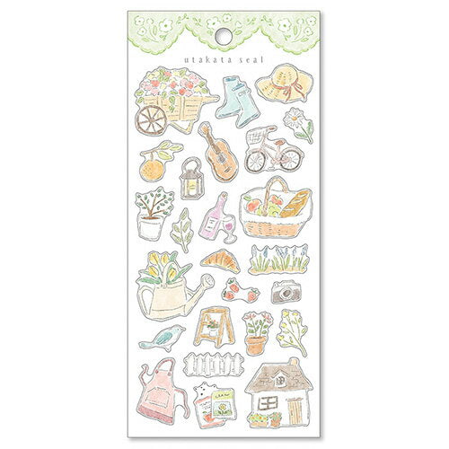 MindWave マインドウェイブ マインド ウタカタシール ガーデン 82014（10セット）