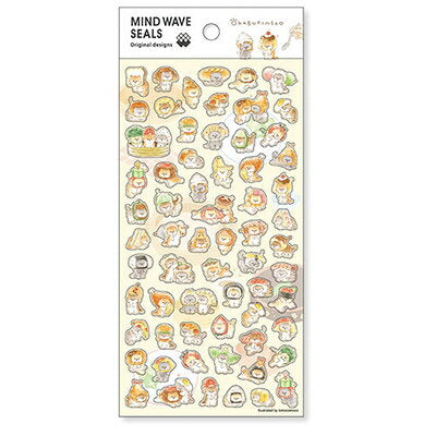 MindWave マインドウェイブ ＭＷシール　８２０５４　ＯＫＡＢＵＲＩＮＥＫＯ（10セット）