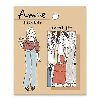 MindWave マインドウェイブ アミステッカー 82062 スイート ガール（10セット）