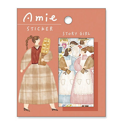 MindWave マインドウェイブ アミステッカー 82063 ストーリー ガール（10セット）