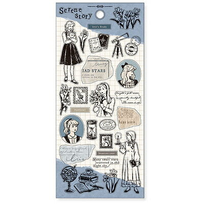 MindWave マインドウェイブ セリーンストーリーステッカー 82067 お勉強（10セット）