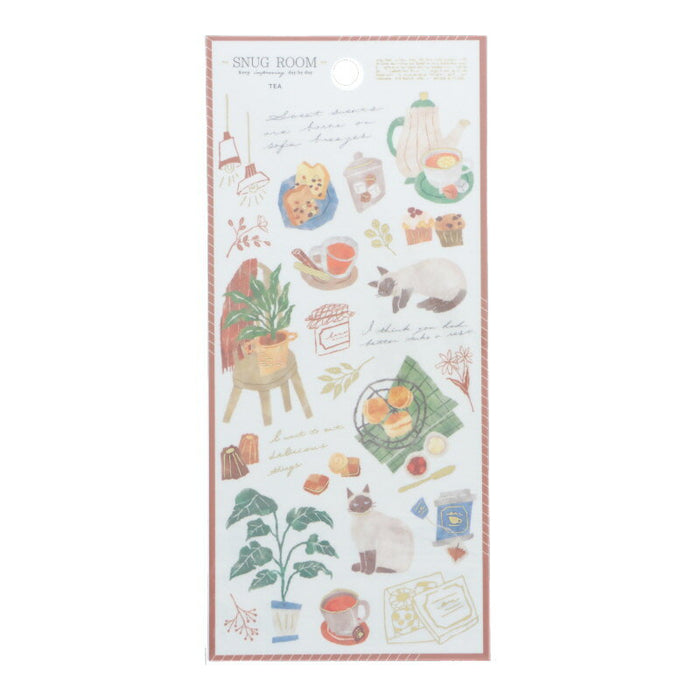 MindWave マインドウェイブ スナッグルームステッカー 82081 ティー（10セット）