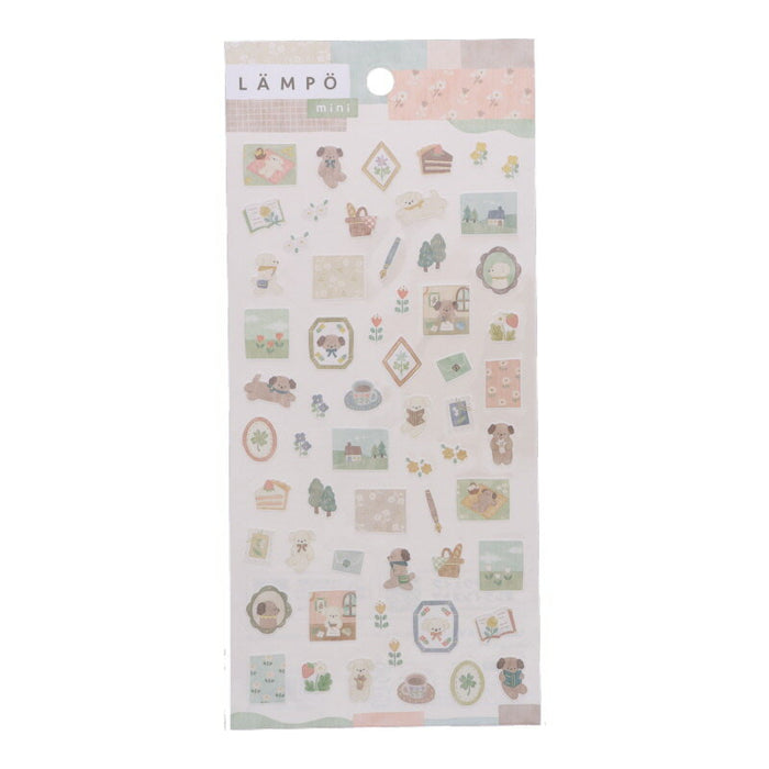 MindWave マインドウェイブ ランポステッカーミニ 82093 イヌトヒルサガリ（10セット）