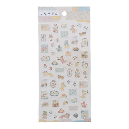 MindWave マインドウェイブ ランポステッカーミニ 82095 キツネトアメ（10セット）