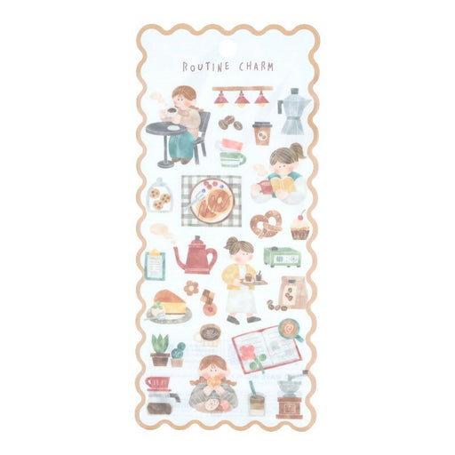 MindWave マインドウェイブ マインド ルーチンチャームステッカー 82186（10セット）